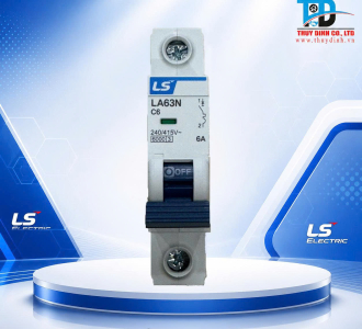 Cầu dao điện MCB 1P 16A 6kA - LA63N - LS