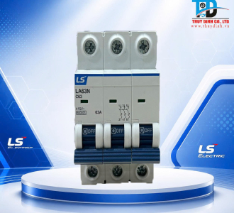 Cầu dao điện MCB 3P 10A 6kA - LA63N - LS
