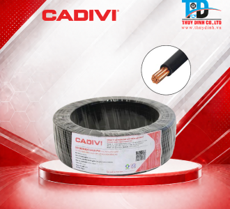 Dây điện hạ thế 5,5mm2 CV-5,5 (7/1) - 600V (JIS C 3307) - CADIVI