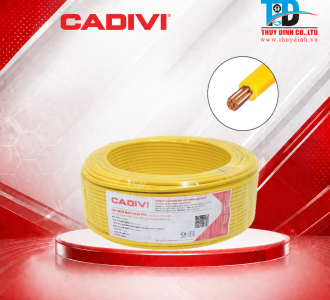 Dây điện hạ thế 2mm2 CV-2 (7/0,6) - 600V (JIS C 3307) - CADIVI