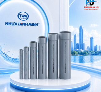 Ống nhựa uPVC D21x1.3mm PN12  - BÌNH MINH