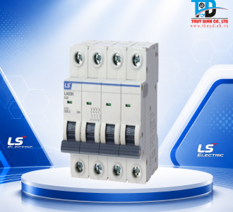 Cầu dao điện MCB 4P 16A 6kA - LA63N - LS