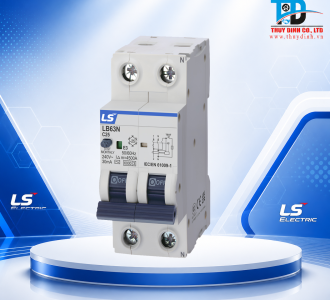 RCBO chống rò LB63N 1P+N 50A 30mA 6kA - LS