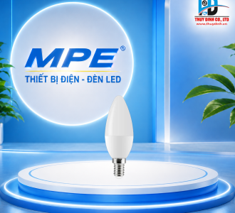 Led Nến Thân Nhựa 5W - LCD-5V- MPE (Seri LCD)