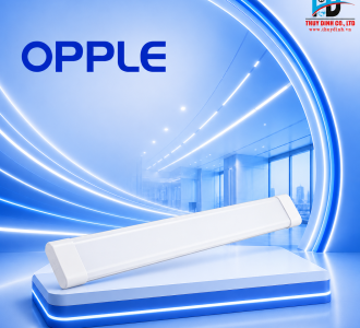 LED Bán Nguyệt Oval Chống Ẩm E4 Wide Batten 1500mm 100W - OPPLE