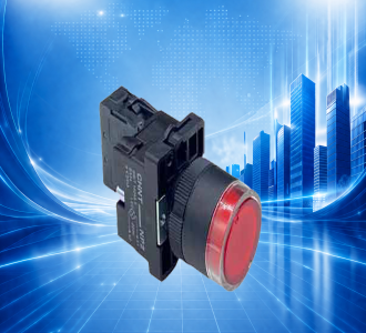 Nút nhấn có đèn (Đỏ) - NP2-EW3462 (24V) - CHINT