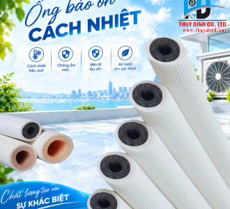 Ống Bảo Ôn Cách Nhiệt Ống Đồng Đơn Trắng Ø25 - Dày 10, 13 (mm) - Cuộn 200m