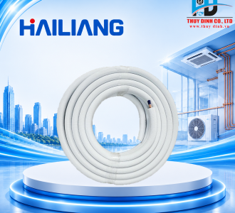 Ống Đồng Luồn Ống Gen 6.35+9.52 x0.71 (Cuộn 15m) - HAILIANG