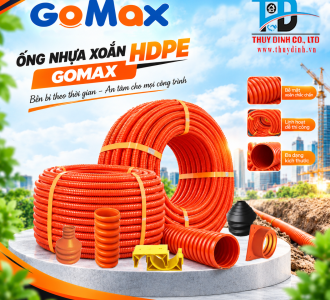 Ống Nhựa Gân Xoắn HDPE - D65/50  - GOMAX
