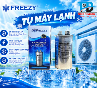 Tụ Điều Hoà/Máy Lạnh 2 chân 40uF - FREEZY