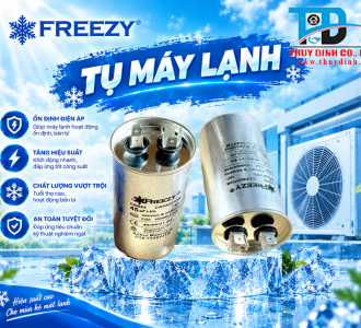 Tụ Điều Hoà/Máy Lạnh 2 chân 45uF - FREEZY