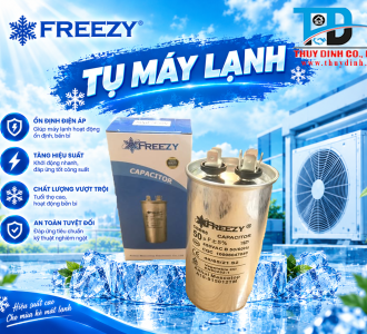 Tụ Điều Hoà/Máy Lạnh 2 chân 50uF - FREEZY