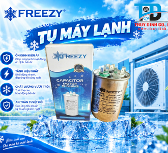 Tụ Điều Hoà/Máy Lạnh 3 chân 25uF - FREEZY