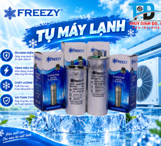 Tụ Điều Hoà/Máy Lạnh 3 chân 45uF - FREEZY