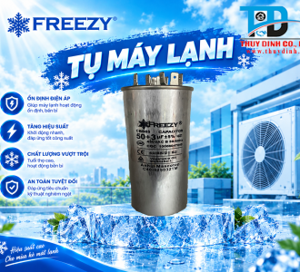 Tụ Điều Hoà/Máy Lạnh 3 chân 50uF - FREEZY