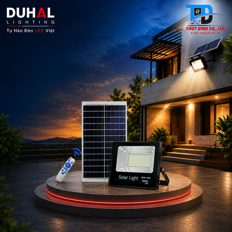 Đèn pha Solar 200W - AJNL2002 - DUHAL