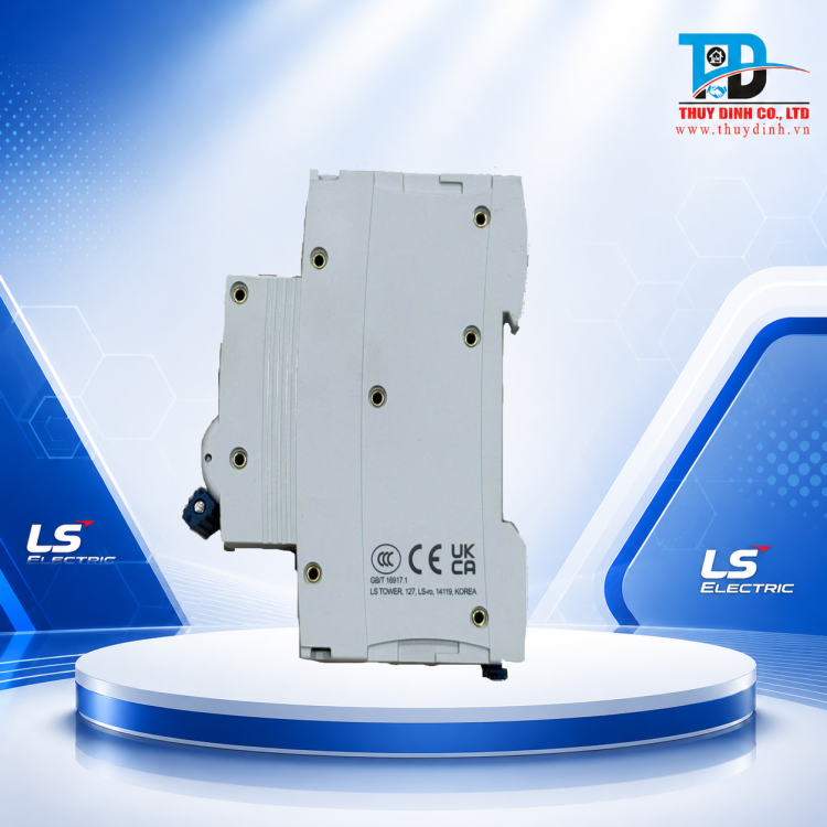 RCBO chống rò LB63N 1P+N 3A 30mA 6kA - LS