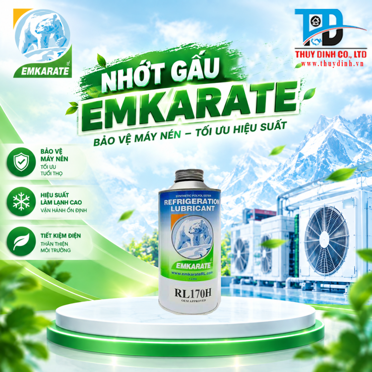 Nhớt lạnh Lon 1 Lít - RL 170H - EMKARATE