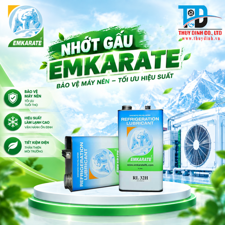 Nhớt lạnh Can 5 Lít - RL 32H - EMKARATE