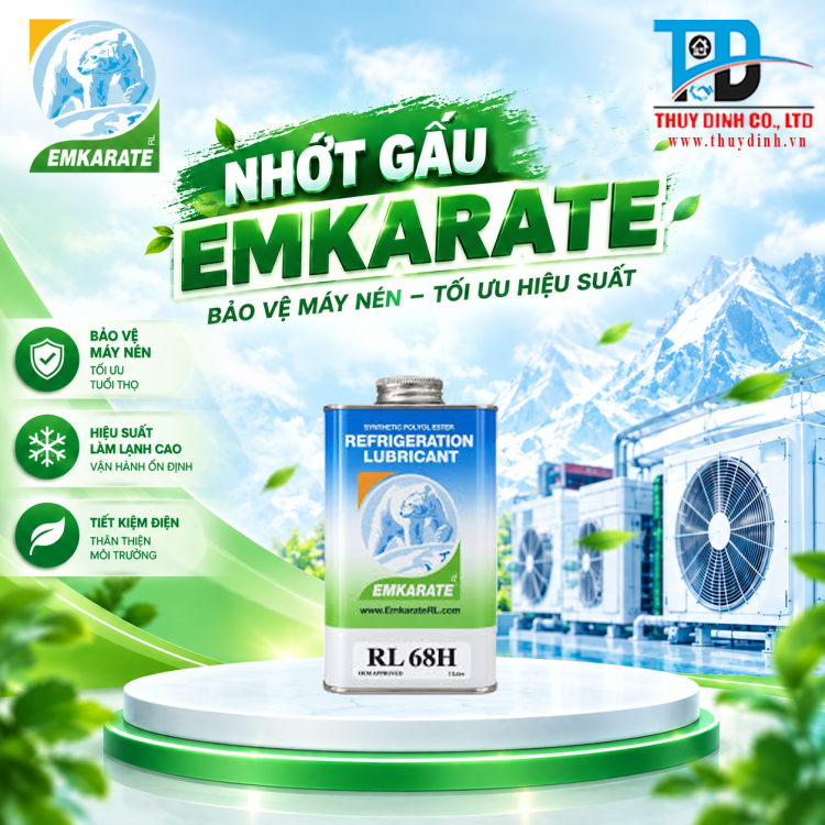 Nhớt lạnh Can 5 Lít - RL 68H - EMKARATE