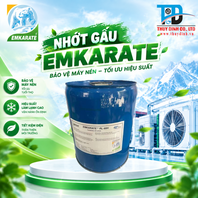 Nhớt lạnh Thùng 20 Lít - RL 68H - EMKARATE