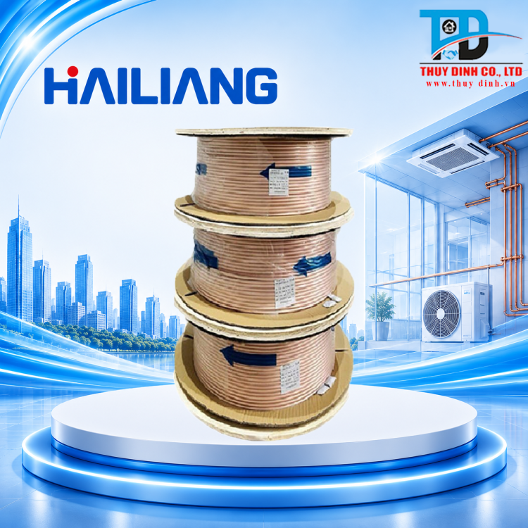 Ống Đồng Điều Hòa D6.35x0.71 (Bành Cắt Mét) - HAILIANG