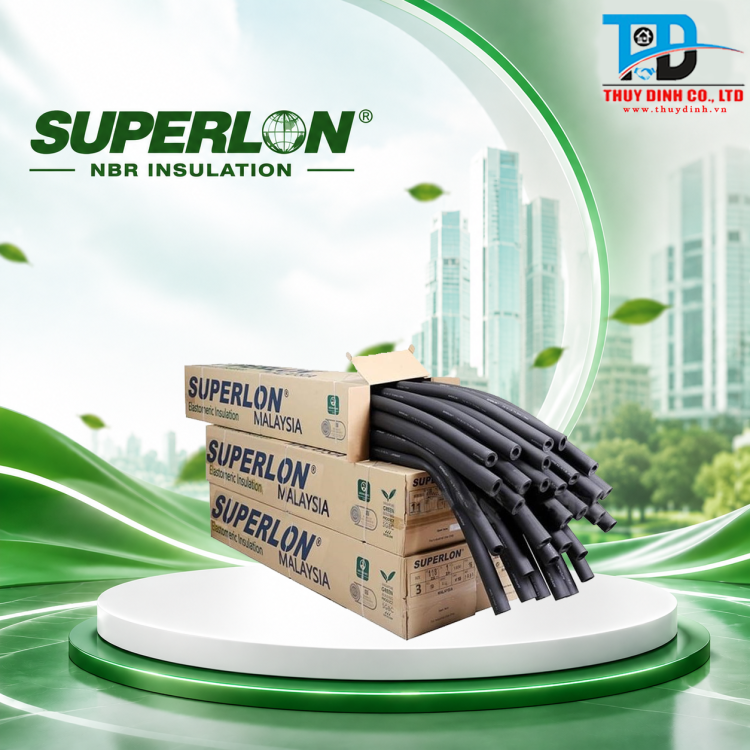 Ống Bảo Ôn Cách Nhiệt Ø6 - Dày 10, 13, 19 (mm)  - SUPERLON