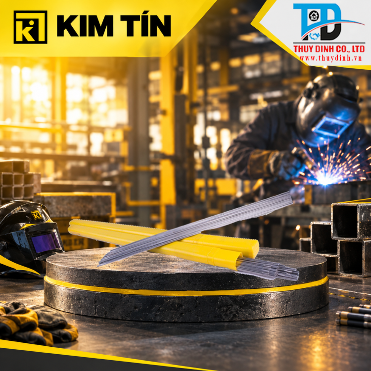Que hàn TIG Inox 2.4mm Loại 5Kg (Gemini ER-316L-2.4) - KIM TÍN