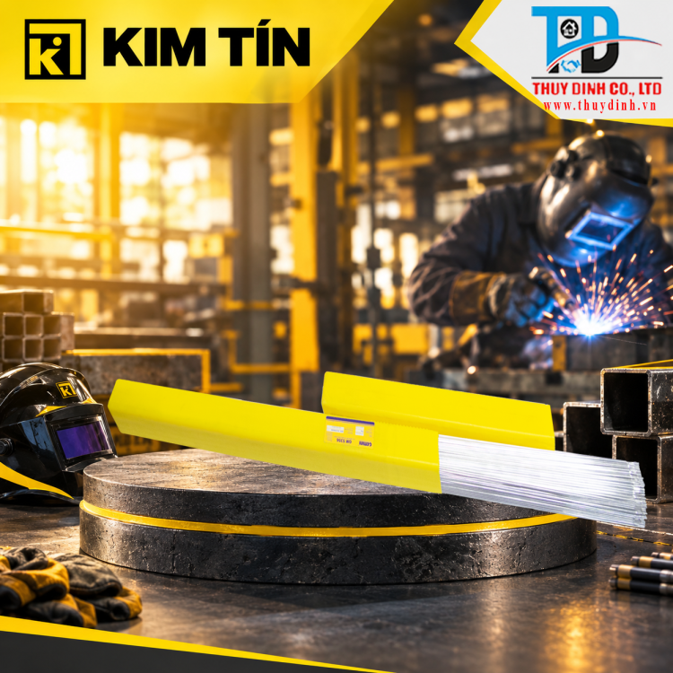 Que hàn TIG nhôm 1.6mm Loại 5Kg (Gemini GT-ER5356-1.6) - KIM TÍN